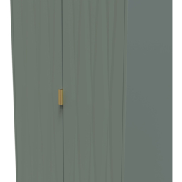 Crowndale Las Vegas 2 Door Reed Green Wardrobe - Wilko - thumbnail 6