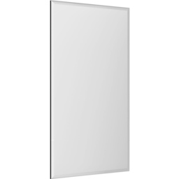 The Moderni Bevelled Mirror 150 x 60cm - Black - MirrorOutlet - Wilko - thumbnail 4