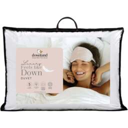 Downland Feels Like Down Double Duvet 10.5 Tog - White - Wilko - thumbnail 1