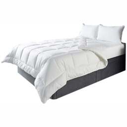 Downland Feels Like Down Double Duvet 10.5 Tog - White - Wilko - thumbnail 4