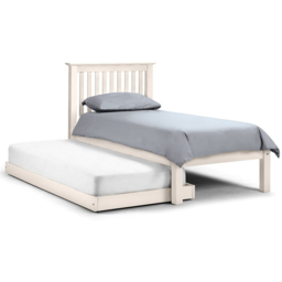 Julian Bowen Barcelona White Hideaway Bed - Size: Single - Wilko - thumbnail 3