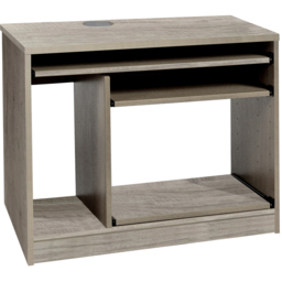 R White Cabinets Computer Desk Grey - Size: 72.8 x 85 x 54cm - Wilko - thumbnail 3