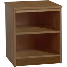 R White Cabinets 2 Shelf Brown Desk Height Wide Bookcase - Size: 72.8 x 60 x 54cm - Wilko - thumbnail 3