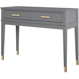 Dorel Home Westerleigh 2 Drawer Graphite Grey Console Table - Size: 76 x 105 x 40cm - Wilko - thumbnail 6