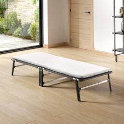 Jay-Be CE70 Single Compact Folding Bed with e-Fibre Mattress - Black - Wilko - thumbnail 3