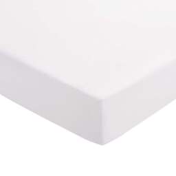 Helena Springfield Double White Brushed Cotton Fitted Bed Sheet - Wilko