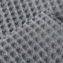 Allure Home Fashions Hotel Graphite Waffle Cushion Cover 2 Pack 50 x 50cm - Grey - Wilko - thumbnail 5