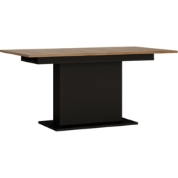 Florence Brolo 6 Seater 160 to 200cm Panel Effect Extending Dining Table Walnut Dark - Brown - Furniture to Go - Wilko - thumbnail 3