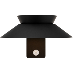 Nordlux Justina Solar Black Wall Light Light - Size: 14.5 x 23 x 14.5cm - Wilko - thumbnail 5