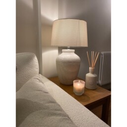 Hadley Cream Table Lamp - Wilko - thumbnail 7