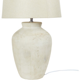 Hadley Cream Table Lamp - Wilko - thumbnail 4