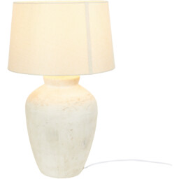Hadley Cream Table Lamp - Wilko - thumbnail 3