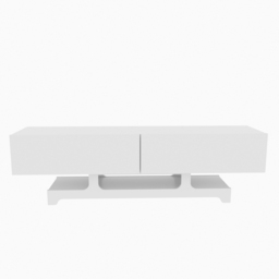 Decorotika Tera 2 Door Single Shelf White TV Unit - Size: 46.8 x 160 x 35cm - Wilko - thumbnail 4