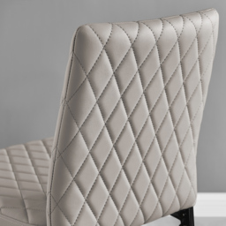 Furniturebox Valera Cappuccino and Black Faux Leather Bar Stool Set of 2 - Brown - Wilko - thumbnail 5