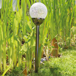 Luxform Mambo Black Pearl LED Garden Solar Spike Light - Size: 12 x 12 x 55cm - Wilko - thumbnail 4