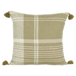 Osbourne Check Cushion Green - Divante - Wilko - thumbnail 1