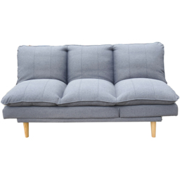 DS Living The Amalfi 3 Seater Sky Blue Textured Fabric Sofa Bed - Wilko - thumbnail 3