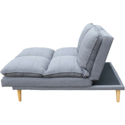 DS Living The Amalfi 3 Seater Sky Blue Textured Fabric Sofa Bed - Wilko - thumbnail 6
