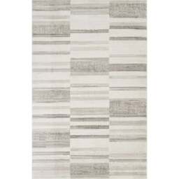 Desire Rugs Mabel Stone Patch Design Rug 200 x 290cm - Size: 290 x 200 x 1.3cm - Grey - Wilko