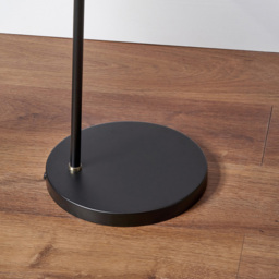 Pacific Lifestyle Augusto Matt Black and Gold Retro Task Floor Lamp - Size: 170 x 25 x 44cm - Wilko - thumbnail 4