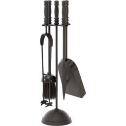 FIRE VIDA 5 Piece Malham Companion Set - Size: H 40 x W 13 x D 12 cm - Wilko