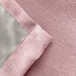 Enhanced Living Matrix Blush Thermal Pencil Pleat Readymade Curtains 117 x 183cm - Pink - Wilko - thumbnail 5