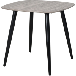 Core Products Aspen 4 Seater Square Dining Set Grey Oak and Grey - Multi - Wilko - thumbnail 3