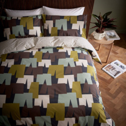 Helena Springfield Mika Super King Size Multicolour Duvet Set - Wilko - thumbnail 4