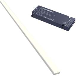 Sorrelis Vera Warm White 4.5mm Wide Smooth Line 5m - Size: 500 x 0.45 x 0.3cm - Wilko