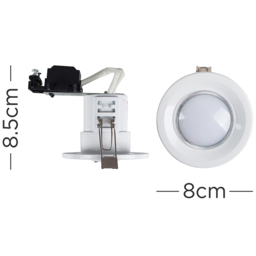 ValueLights White Warm White LED Ceiling Downlight 6 Pack - Wilko - thumbnail 5