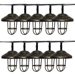 Luxform Lanzarote Solar Powered String Lights 3.8m - Size: 5.4 x 5.4 x 0.55cm - Multi - Wilko - thumbnail 3