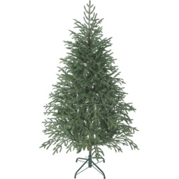 Everglow Full Spruce Artificial Christmas Tree 5ft - Green - Wilko