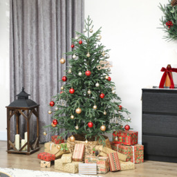 Everglow Full Spruce Artificial Christmas Tree 5ft - Green - Wilko - thumbnail 3