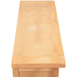 Lugo 4 Shelf Waxed Bookcase - Wood - Wilko - thumbnail 7