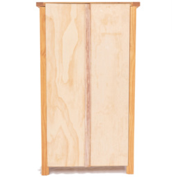 Lugo 4 Shelf Waxed Bookcase - Wood - Wilko - thumbnail 6