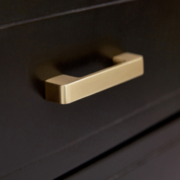 Palazzi 2 Drawer Black Bedside Table - Wilko - thumbnail 7