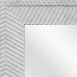 Embossed Stone Effect Bevelled Mirror Silver - Wilko - thumbnail 5