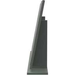 Crowndale New York Reed Green Standing Mirror Ready Assembled - Size: 75 x 49cm - Wilko - thumbnail 4