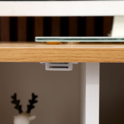 FurnitureHMD Single Door 2 Shelf White and Oak Effect Wooden TV Unit - Size: 50 x 85 x 39cm - Wilko - thumbnail 7