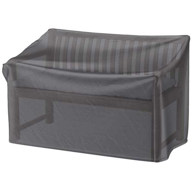 Platinum AeroCover Waterproof Garden Bench Cover 85 x 130 x 75cm - Size: 85 x 75 x 75cm - Grey - Wilko - image 1