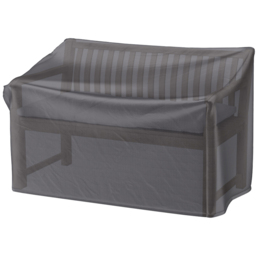 Platinum AeroCover Waterproof Garden Bench Cover 85 x 130 x 75cm - Size: 85 x 75 x 75cm - Grey - Wilko - thumbnail 1