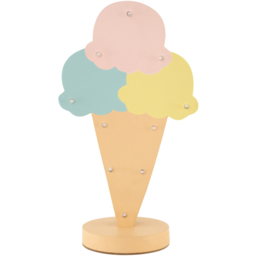 Premier Housewares Ice Cream LED Light - Size: 25 x 16 x 48cm - Multi - Wilko - thumbnail 4