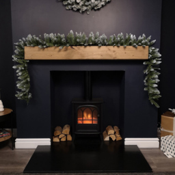 Samuel Alexander Green Snowy Christmas Garland 270cm - Size: 27cm - Wilko - thumbnail 3