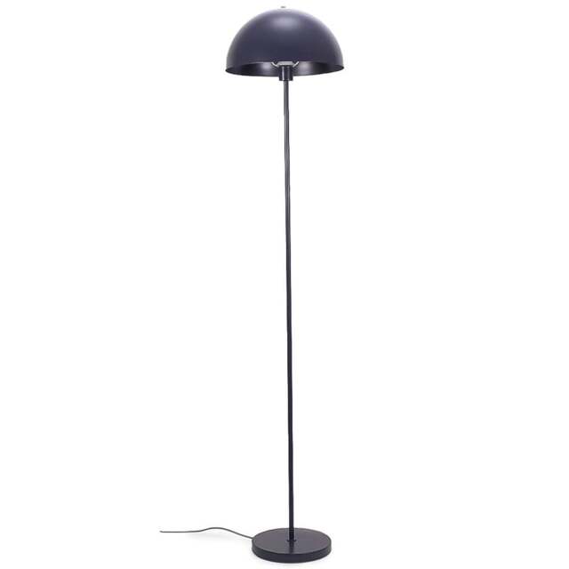 ValueLights Stassi Dark Navy Mushroom Dome LED Floor Lamp - Size: 158 x 3.5 x 35cm - Blue - Wilko - image 1