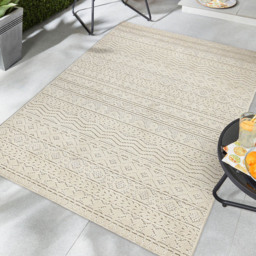 Origins Atlas Graphic Cream Rug 120 x 170cm - Wilko - thumbnail 3