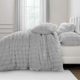 Sweet Dreams Single Silver Alpine Duvet Set - Wilko