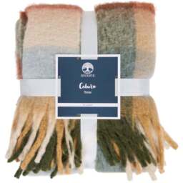 Coburn Check Woven Throw Multicolour - Divante - Wilko - thumbnail 1