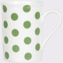 Bone China Dotted Mug - Size: 11 x 10 x 10cm - Wilko - thumbnail 5