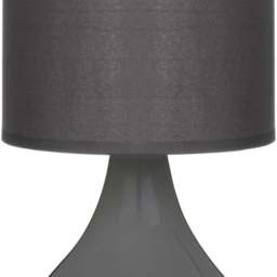 Premier Housewares Bulbus Grey Ceramic Table Lamp - Size: 14 x 14 x 26cm - Wilko - thumbnail 7