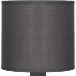Premier Housewares Bulbus Grey Ceramic Table Lamp - Size: 14 x 14 x 26cm - Wilko - thumbnail 5